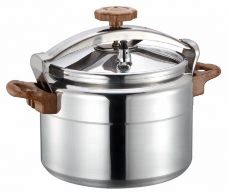 Commercial Satin Polished Induction Bottom 5l Aluminum Industrial Pressure Cooker