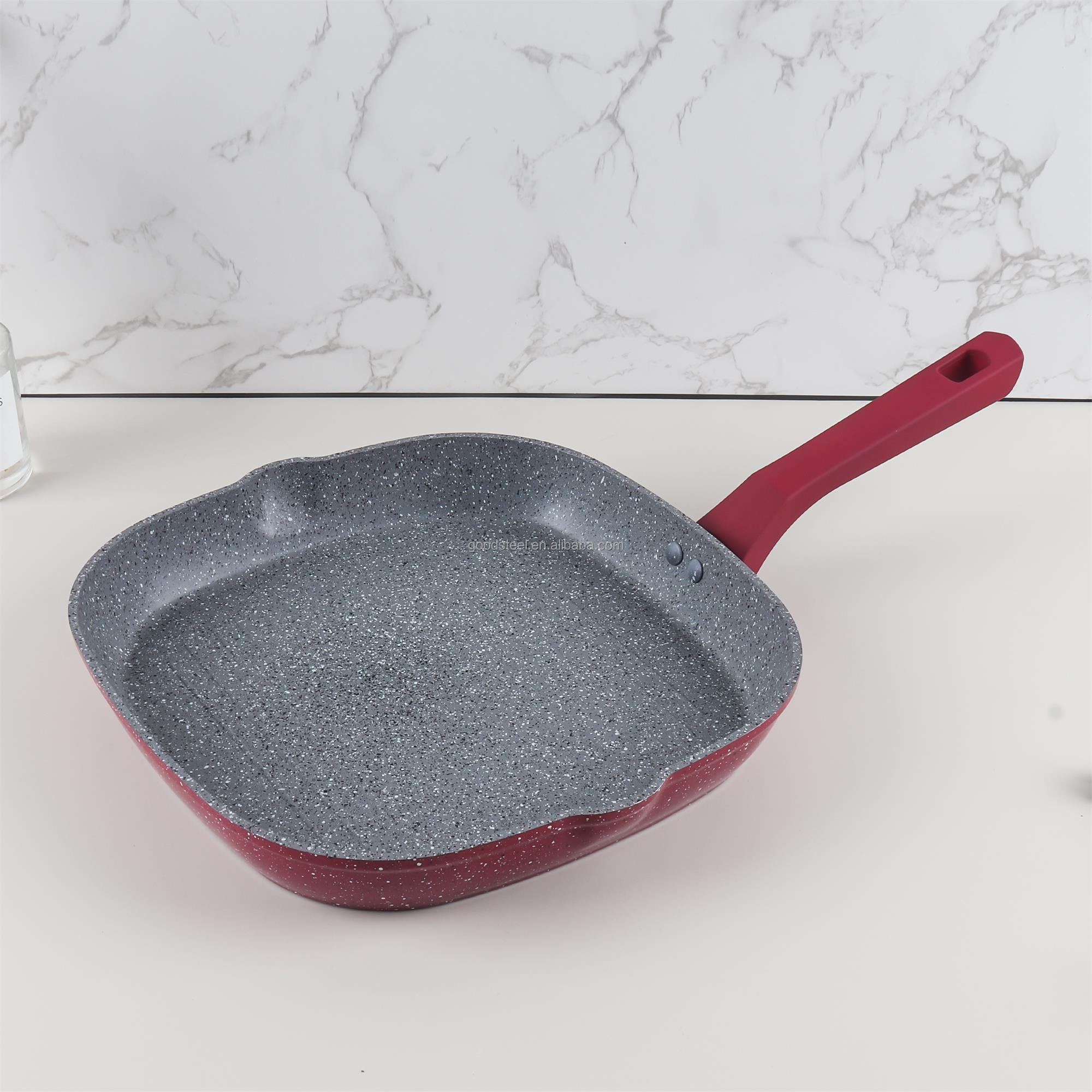 Granite non stick coating pizza pan PFOA PTFE free healthy tawa pan 26cm pizza pan