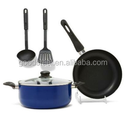 Promotional 20cm 24cm pans set nonstick cookware pans set aluminum frying pans with non-stick coating