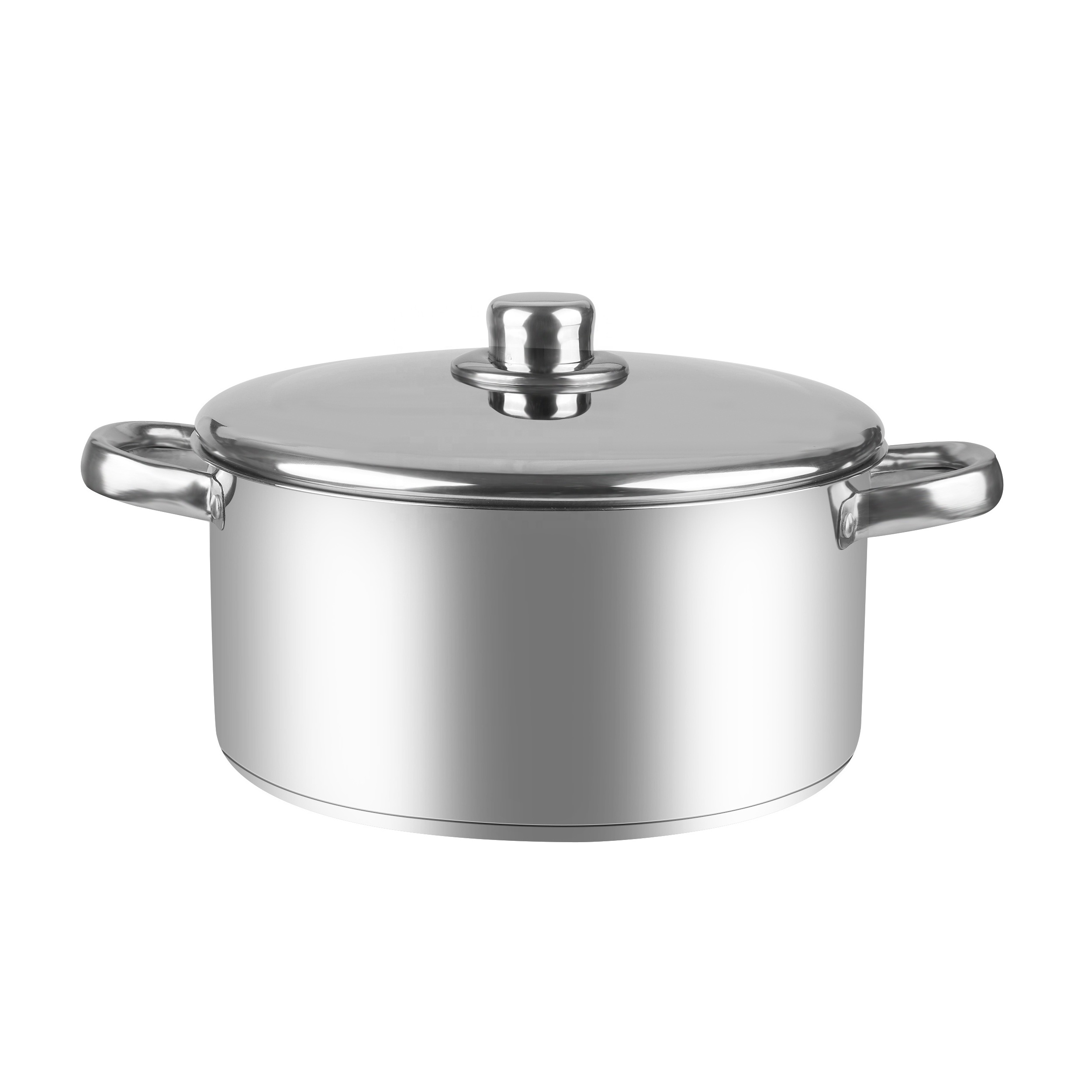 Stainless Steel Pan Set Cookware Set Pot Soup Stock Cooking Utensil Customized 15 Pieces OEM LOGO Pans And Pots Set