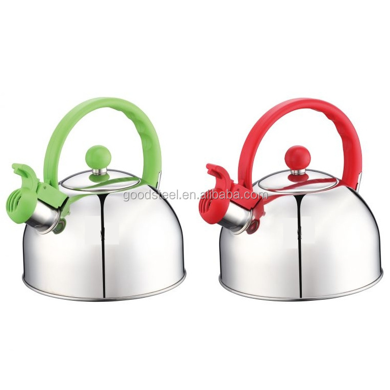 3.0L Classic Nordic Set Small Stainless Steel and Plastic Tea Kettle Heat-Resistant Drinkware for Coffee and Tea