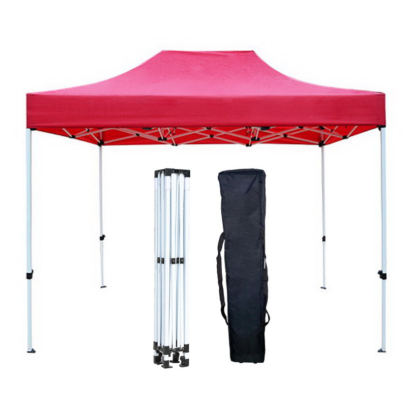 China Qihong heavy duty foldable pop up kiosk display gazebo expo trade show tent