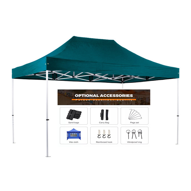 High Quality Outdoor tent for Trade Show Hot Sale 10x15 Pop Up Canopy Tent Market Advertising Outdoor Gazebo