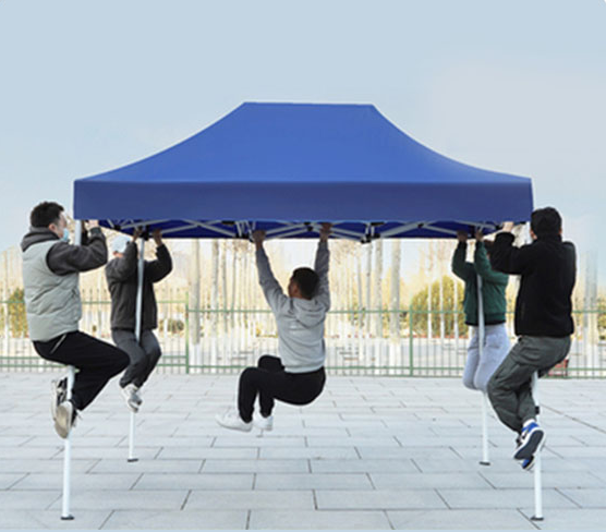 10 X 10 Ft welding frame 10 X 15 folding retractable awning Outdoor Pop-Up Gazebo trade show tent