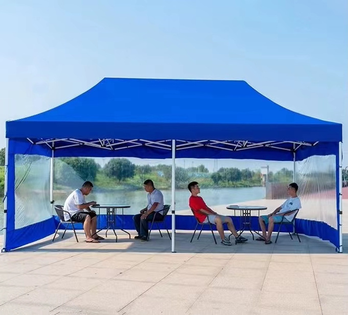 Custom Logo Design Trade Show Heavy Duty Folding Tents 10X20 Pop Up Canopy Tent Market Promotional Gazebo