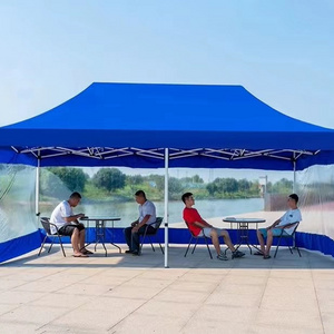 Custom Logo Design Trade Show Heavy Duty Folding Tents 10X20 Pop Up Canopy Tent Market Promotional Gazebo