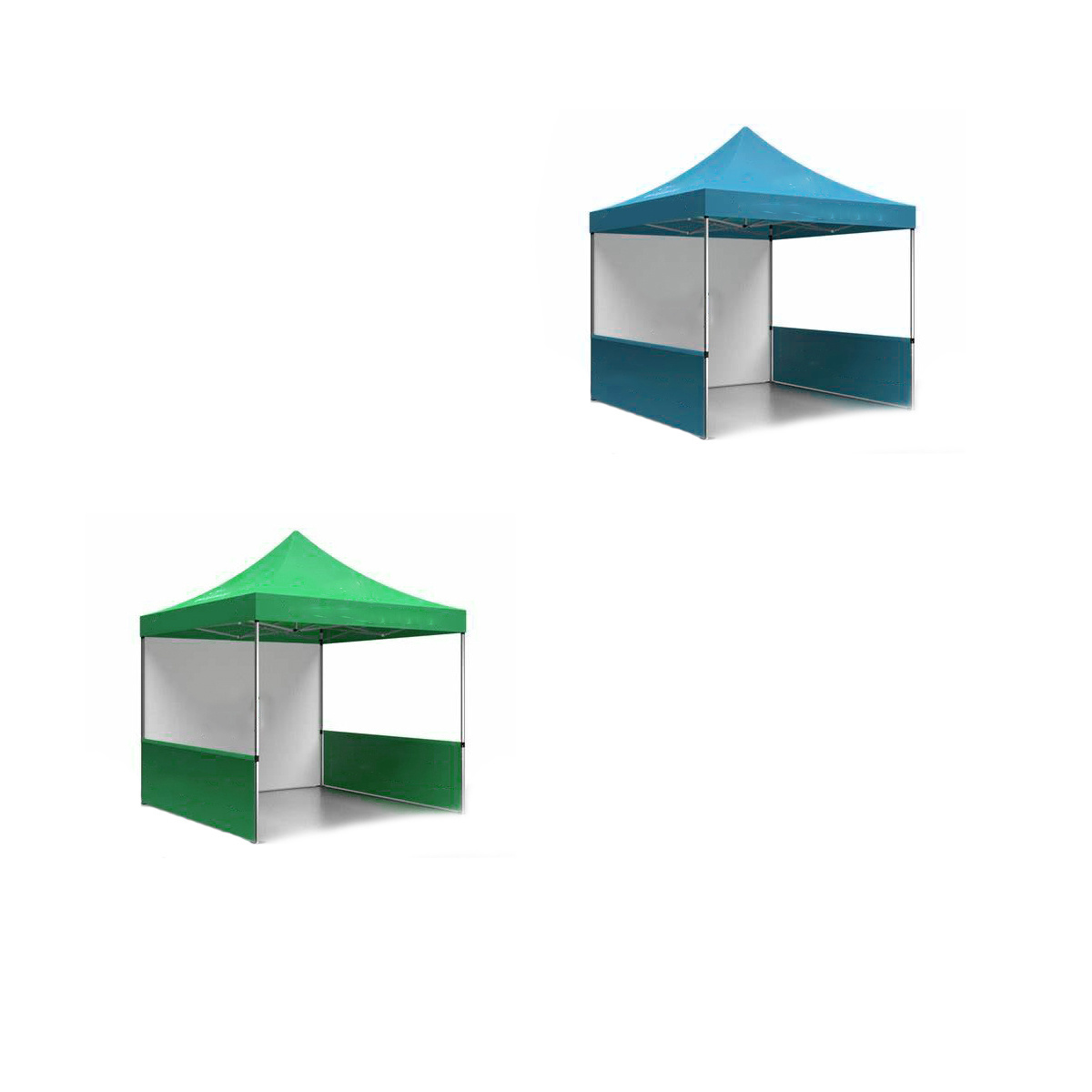 Exhibition Events Tent 10X10 Pop Up Canopy Tent Commercial Portable Awning Tent Replacement With Side Wall