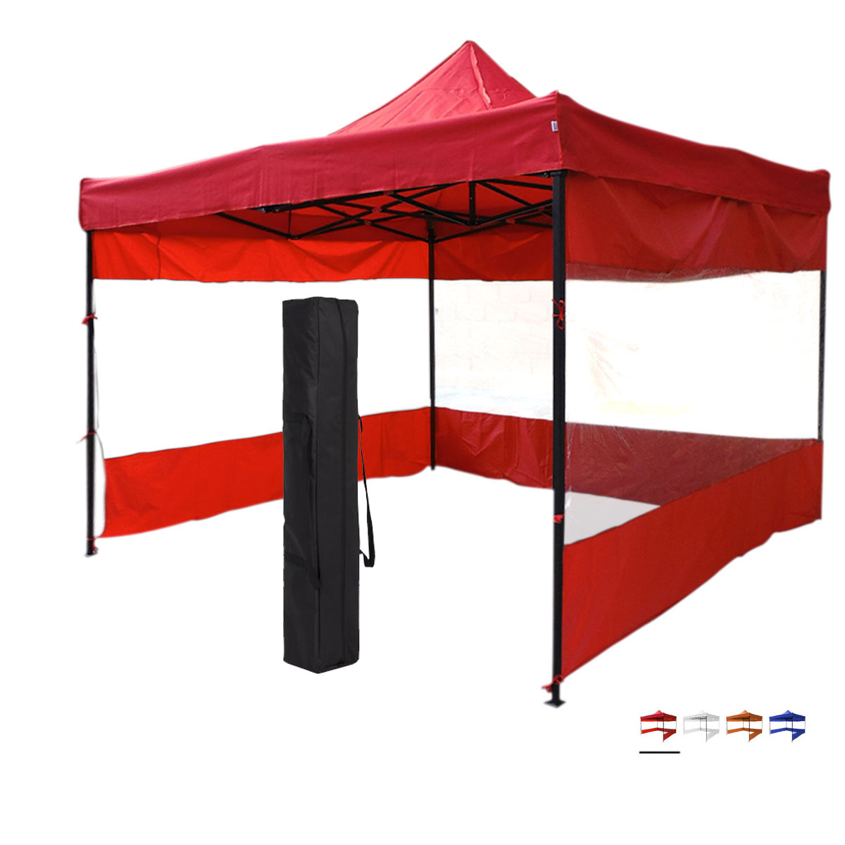 Toldo Carpa De Pared Impermeable Plegable 3x3m Azul Kingsman