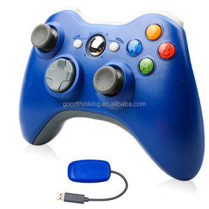 wholesale joystick gaming pad mando OEM LOGO wireless game controller manette for xbox 360