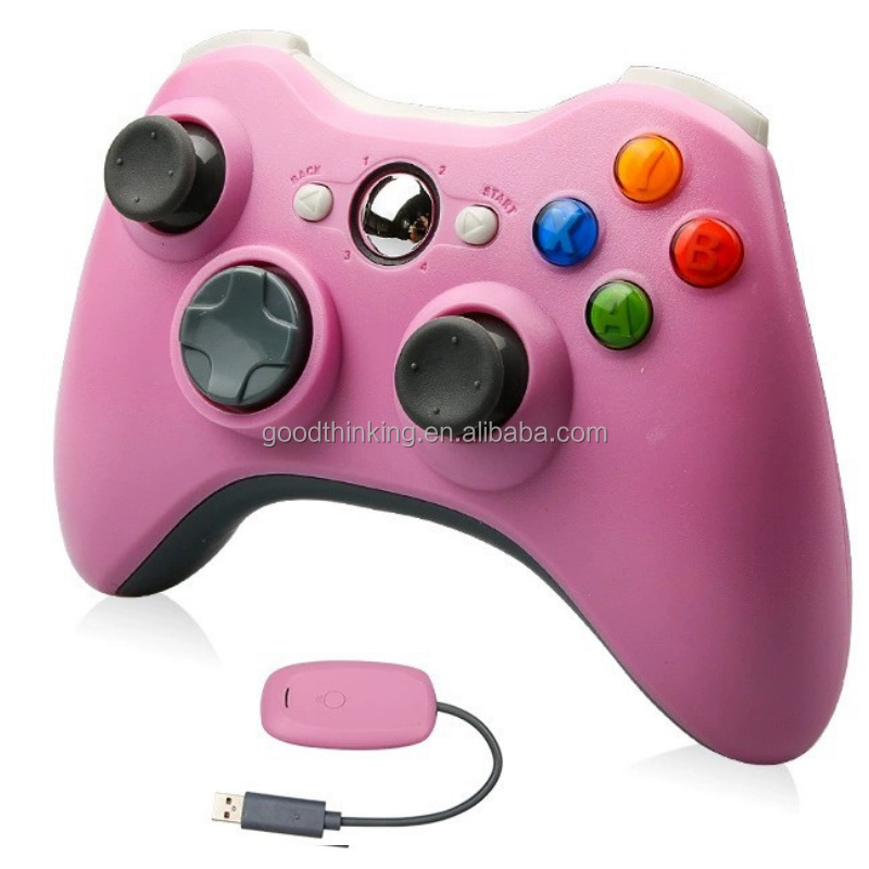 wholesale joystick gaming pad mando OEM LOGO wireless game controller manette for xbox 360