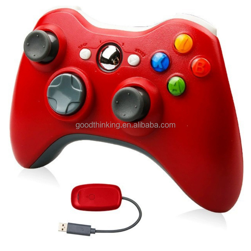 wholesale joystick gaming pad mando OEM LOGO wireless game controller manette for xbox 360