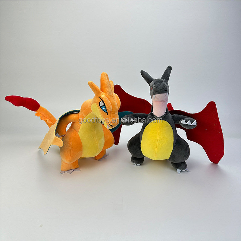 Mix Wholesale Cheap Claw Machine Dolls Kids Gifts Anime Cartoon Character Pokemoned Charizard Plush Toys