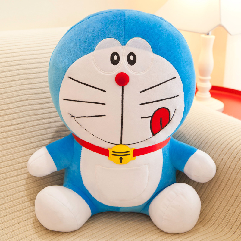 Good Quality Famous Japanese Cartoon Doll Cute Anime Cat Doraemon Plush Toys for Child