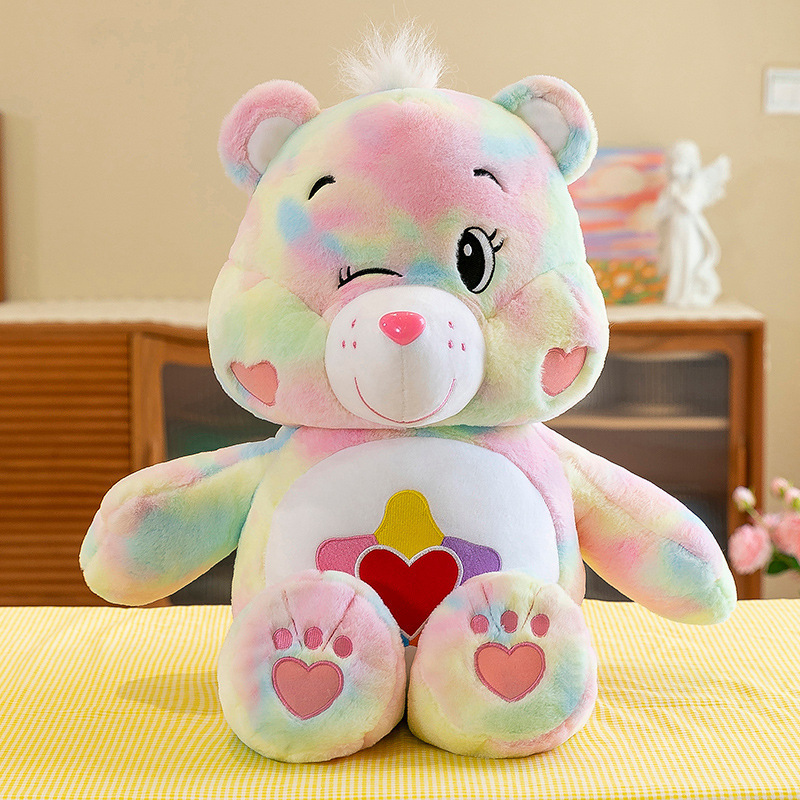 Cute Soft Care Bear Stuffed Animals Accompany Dolls Children Gifts Best Selling Cartoon Plush Toys for Kids