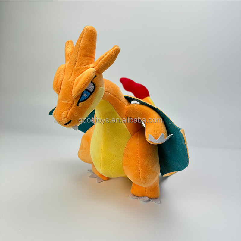 Mix Wholesale Cheap Claw Machine Dolls Kids Gifts Anime Cartoon Character Pokemoned Charizard Plush Toys