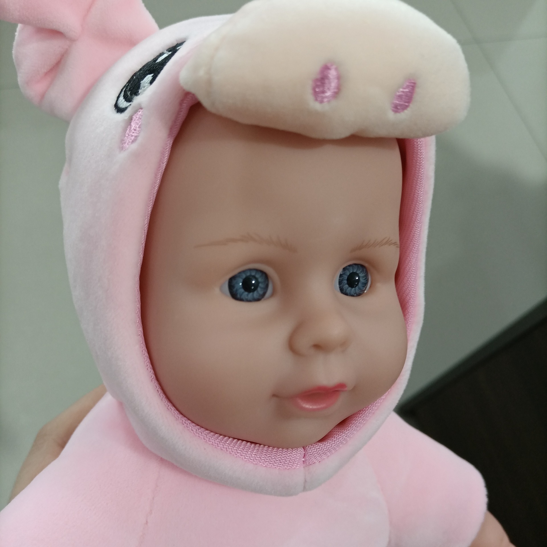 Lifelike Soft Stuffed Animals Shaped Leather Plush Baby Doll Toys