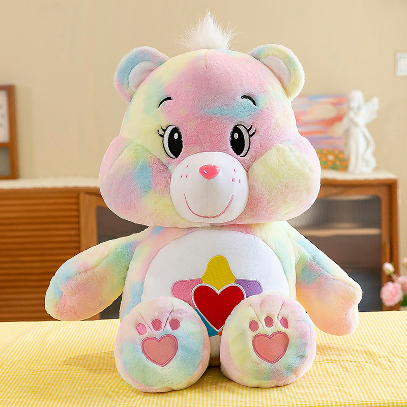 Cute Soft Care Bear Stuffed Animals Accompany Dolls Children Gifts Best Selling Cartoon Plush Toys for Kids