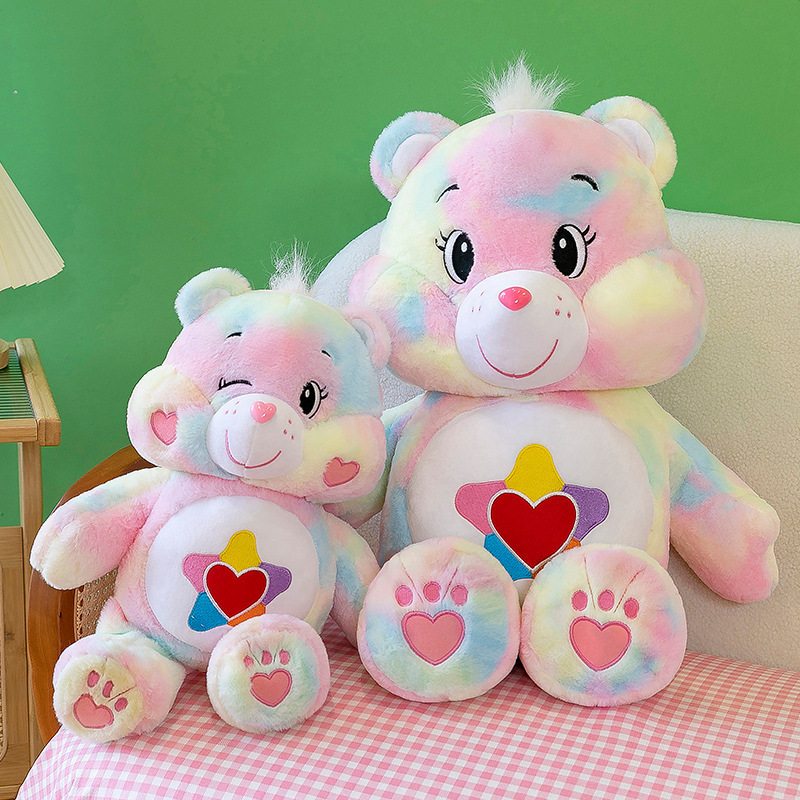 Cute Soft Care Bear Stuffed Animals Accompany Dolls Children Gifts Best Selling Cartoon Plush Toys for Kids