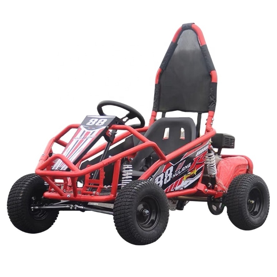 2023 125CC Kids Mini Go Kart Gasoline UTV Buggy With Forward/Neutral/Reverse for Sale