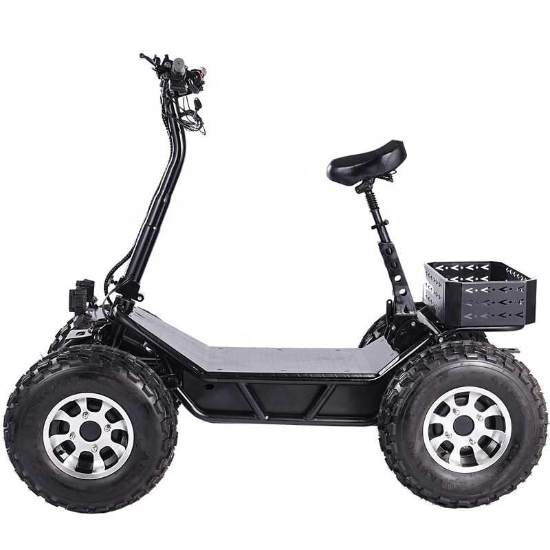 Big 4 Wheel Off Road Electric Scooter Popular Mountain power foldable ATV