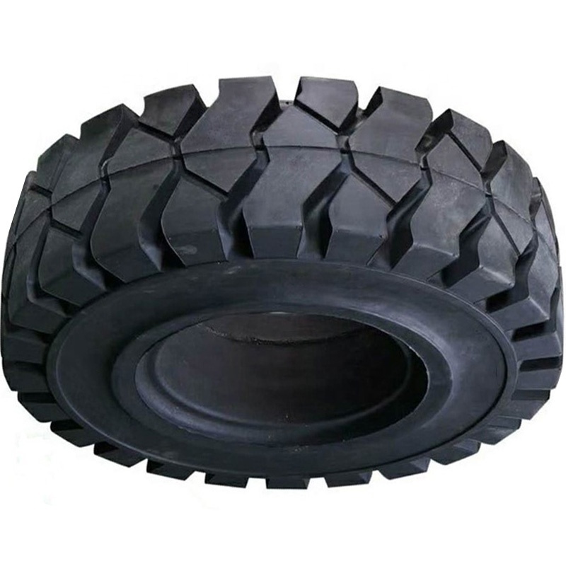 good quality cheap 3.50-5 4.00-8 electric forklift solid Tire sale