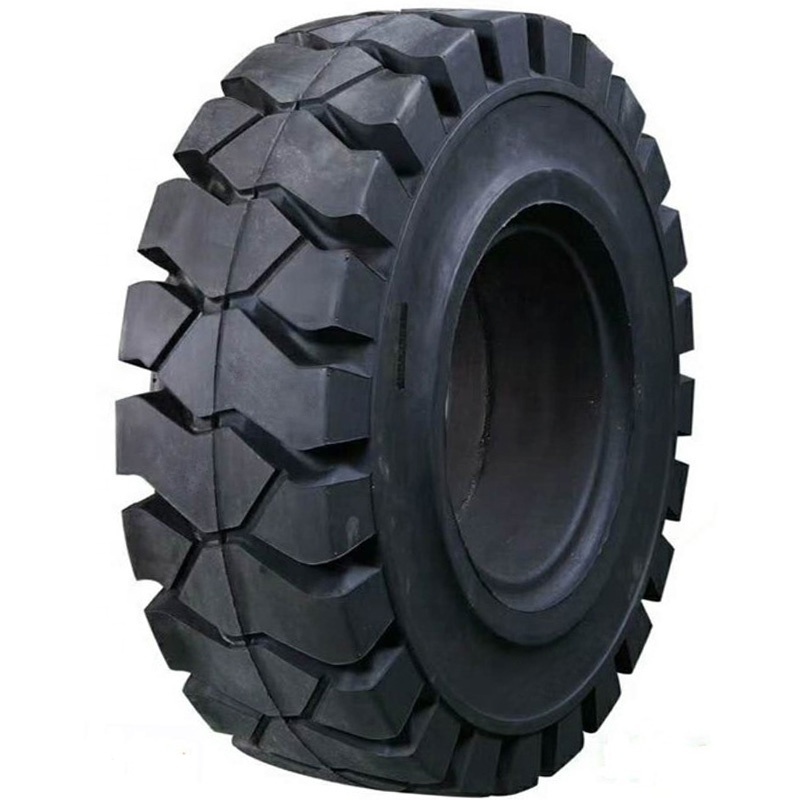 good quality cheap 3.50-5 4.00-8 electric forklift solid Tire sale