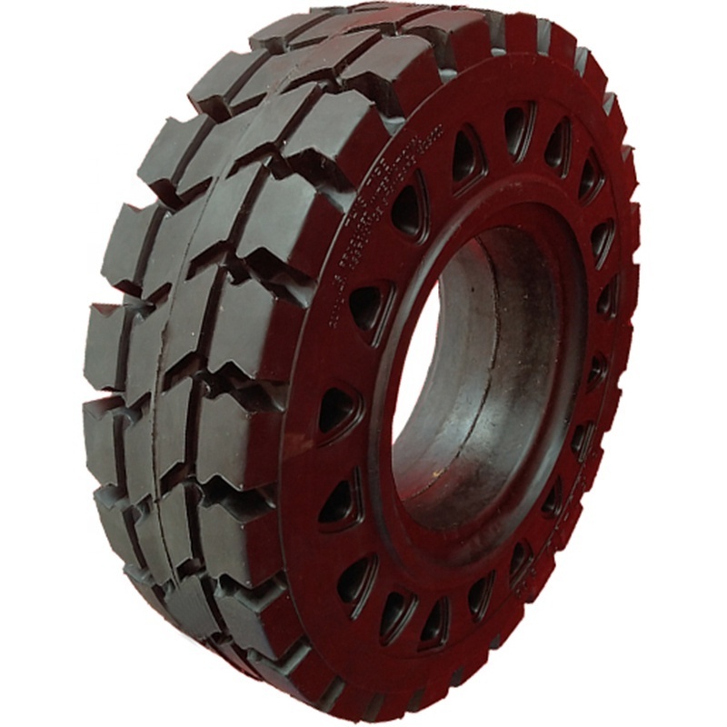 good quality cheap 3.50-5 4.00-8 electric forklift solid Tire sale