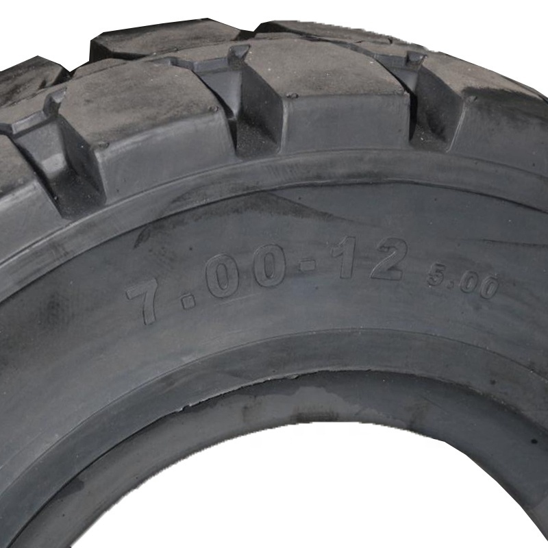 High quality wholesale 6.50-10 7.00-12 7.00-15 7.50-15 pneumatic solid forklift tires