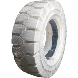 sale best quality 6.00-9 6.50-10 7.00-12 forklift non marking white solid tire