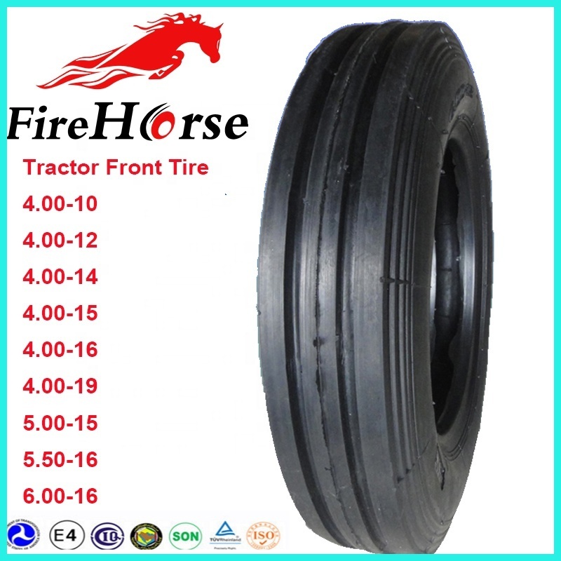 front tractor tires 4.00-8 4.00-9 4.00-10 4.00-12 F2 pattern farm tractor tires for sale