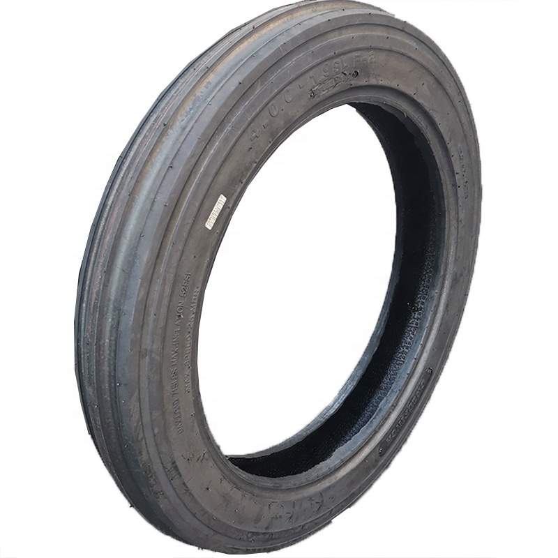 YHS tyre top brand good quality 4.00-14 4.00-15 agricultural tractor front tyres F2 pattern