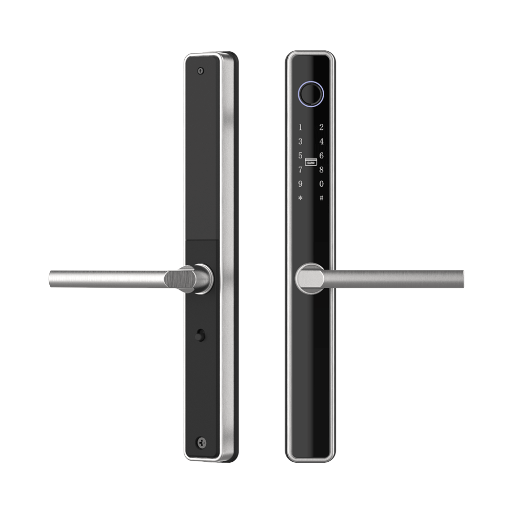 6-in-1 Keyless Entry Door Lock Touch Screen Fingerprint Password Door Lock Waterproof Digital Door Lock with Built-in WiFi