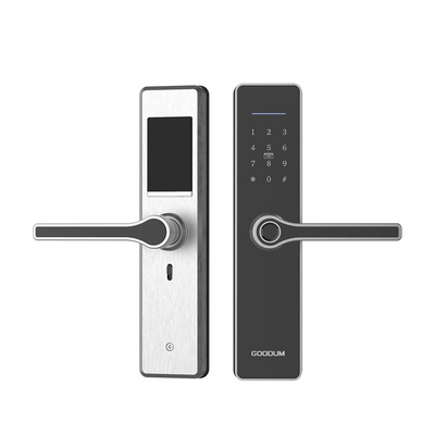 Goodum China Smart Locks Digital Card Electronic Cylinder Keyless Mechanical Home Door Lock Fingerprint Security System Keypad