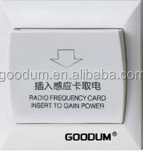 RF Card hotel Energy Saving Switch for guests rooms