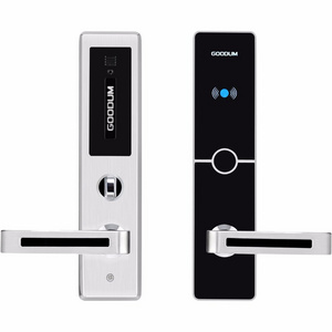 Goodum Wholesale rf card smart hotel door lock with deadbolt