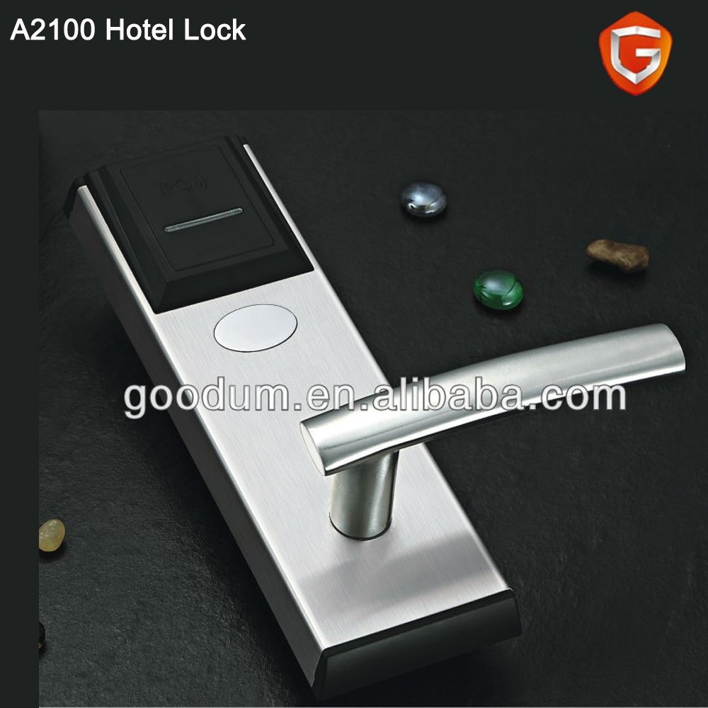 GOODUM Electronic handles hotel lock smart card reader door lock