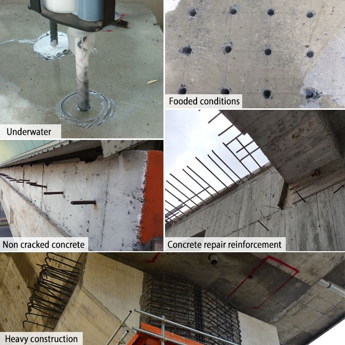 Strong adhesion two component 400ml injection epoxy mortar