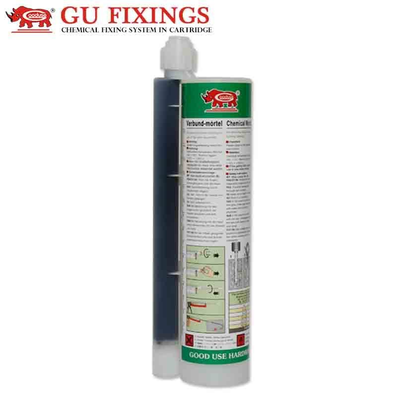 Injection polyester adhesive for concrete anchoring