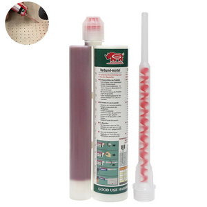 High bonding injection epoxy adhesive for fixing in wet concrete