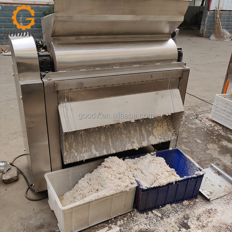 2-6 Ton/H Cassava Roots Coarse Grating Machine Cassava Grater Machine Grinder