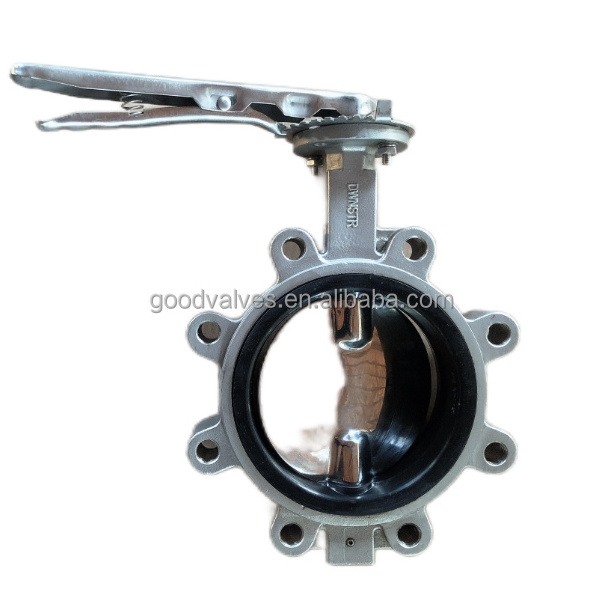 Stainless steel American standard butterfly valve Food grade pipeline Stainless steel butterfly valve for drinking water NSF61