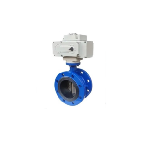 Electric Actuated Butterfly Valve flange type Motor Electric Actuator Butterfly Valve  Flow Control Valve for Water