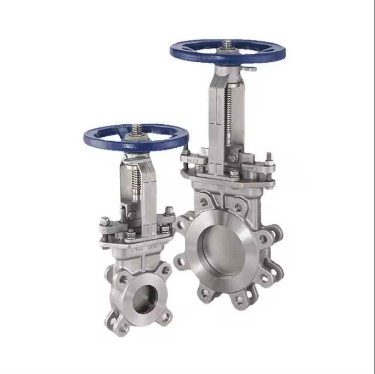 4 inch Industry Knife Gate Valve Stainless Steel Wheel Handle Knife Gate Valve ANSI Slurry Knife Gate Valve