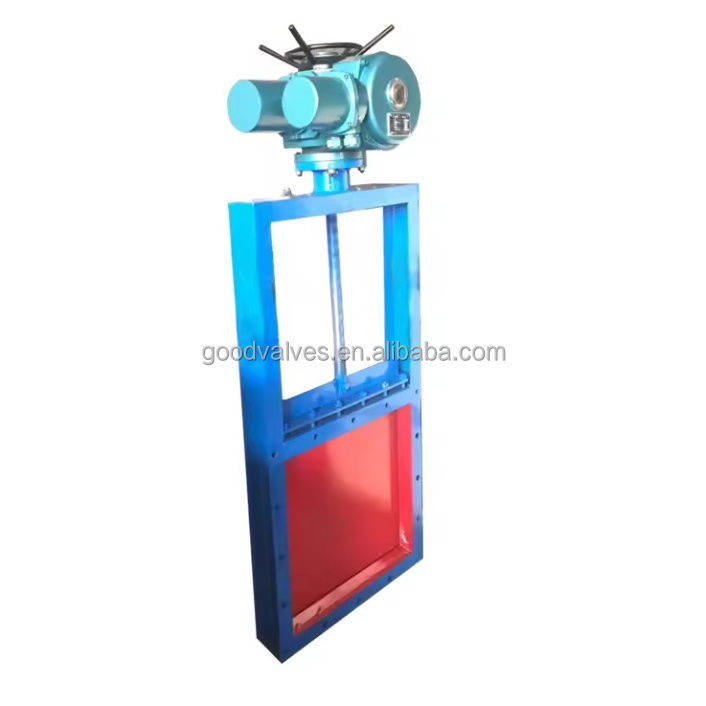 ANSI Cast iron~DI stainless steel SS304   motorized penstock gate  Sliding wall  gate valve for river hydroelectric system