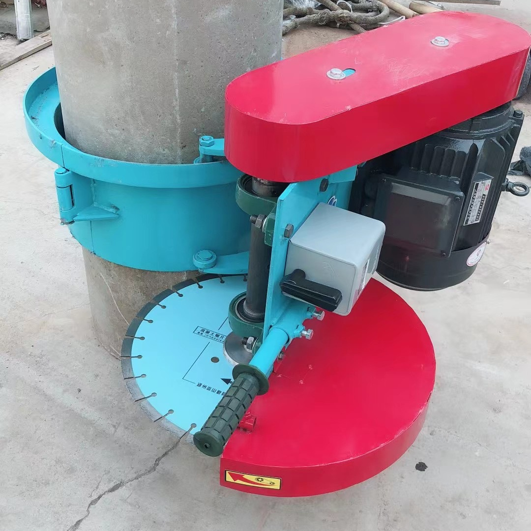 Wall Concrete Cutting Machine 500mm Construction Reinforced Concrete Pile Head Cutting Concrete Cutter