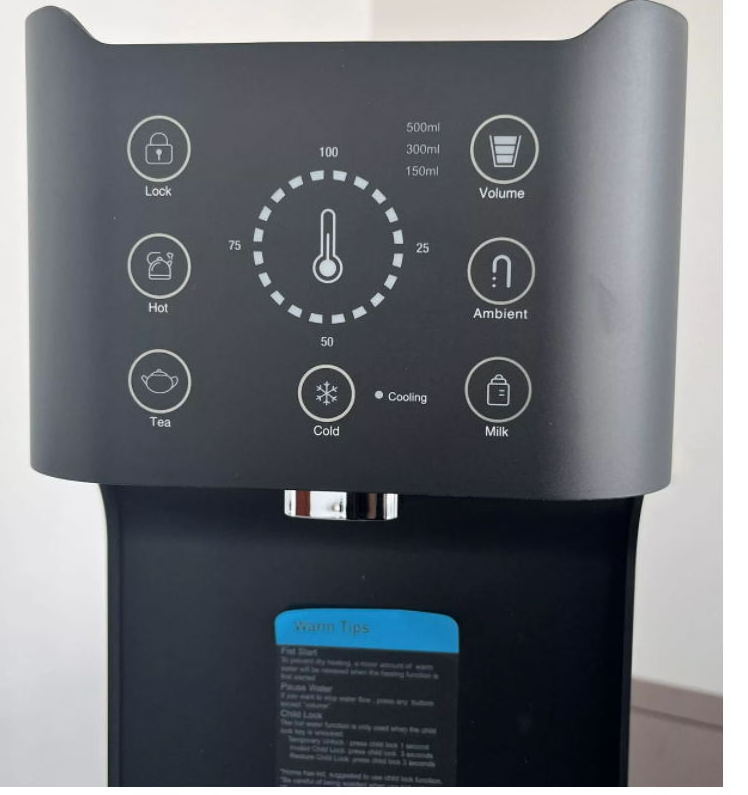 Home Kitchen touch countertop  POU pipeline machine desktop water cooler hot and cold water dispenser