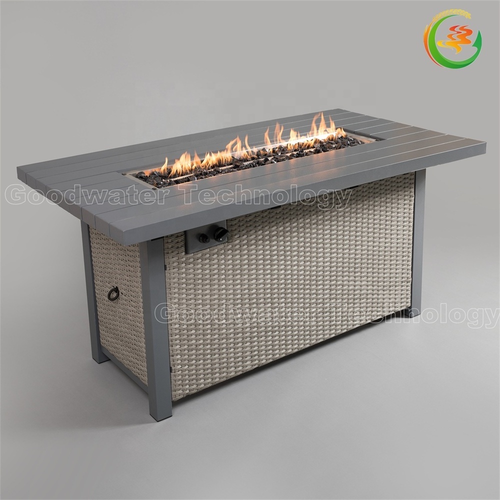 Outdoor Fire Pit Furniture Garden Decoration Gas Burning Fire Pits Garden Patio Smokeless Barbecue Fireplace Heater