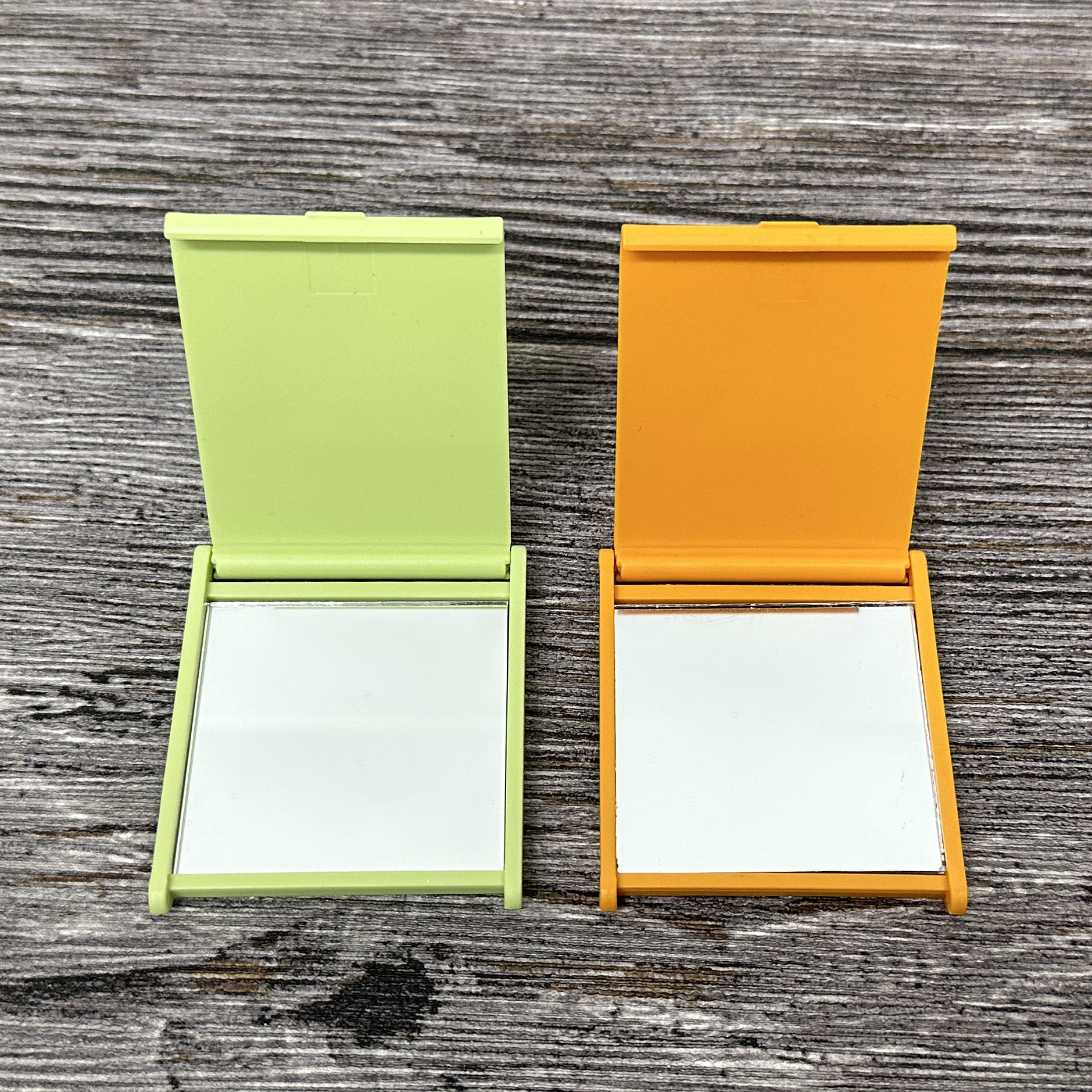 Square Mini Compact Mirror, Small Single Side Mirror with Customization, Personalized Hand Mirror