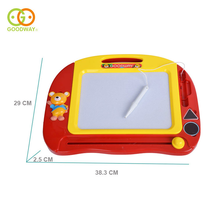 Funny educational baby magnetic painting toys colorful kids erasable writing board drawing board