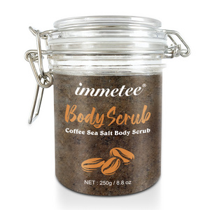 Brown Sugar Body Scrub Whitening  Sea Salt Coconut Charcoal Exfoliator Brown Sugar Body Scrub